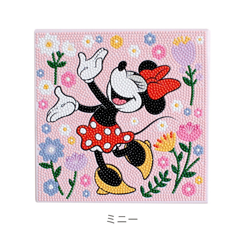 ダイヤモンドフィックス Disney 20×20cm ミニー・ デイジー
