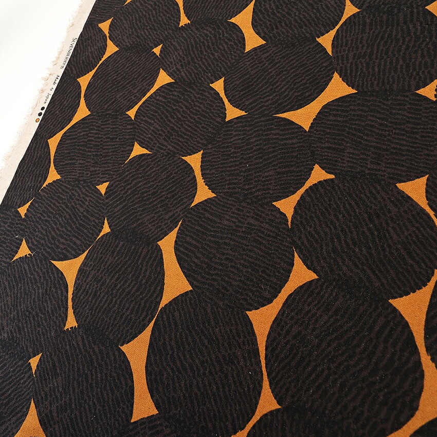 Shima Shima Dots 綿麻キャンバス 50cm単位