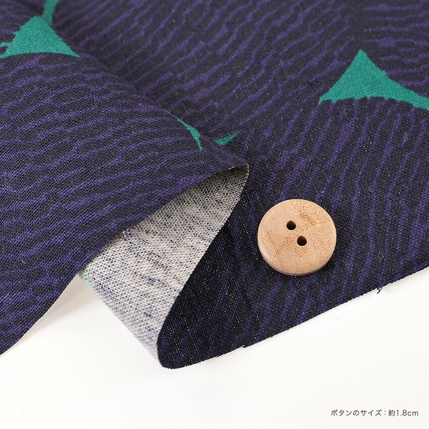 Shima Shima Dots 綿麻キャンバス 50cm単位