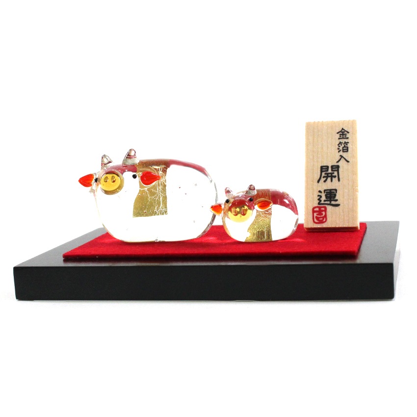 【お買い得品】金のうし 親子 (ETB-02)