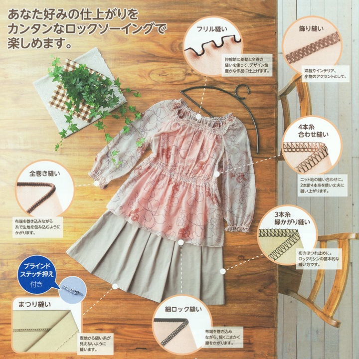 JUKI ロックミシン fM40-JL | ロックミシン・カバーステッチミシン