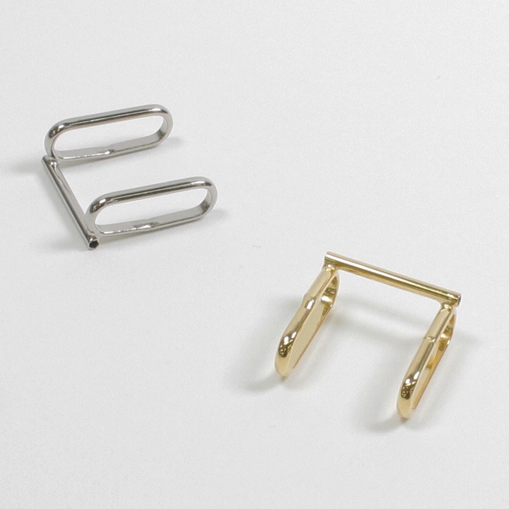ジャンク！金工 帯留め、前金具など8点まとめて 部品取り用 パーツ無し！ 帯留めパーツ パイプ型 20×20mm | アクセサリーパーツ・金具 | 手芸