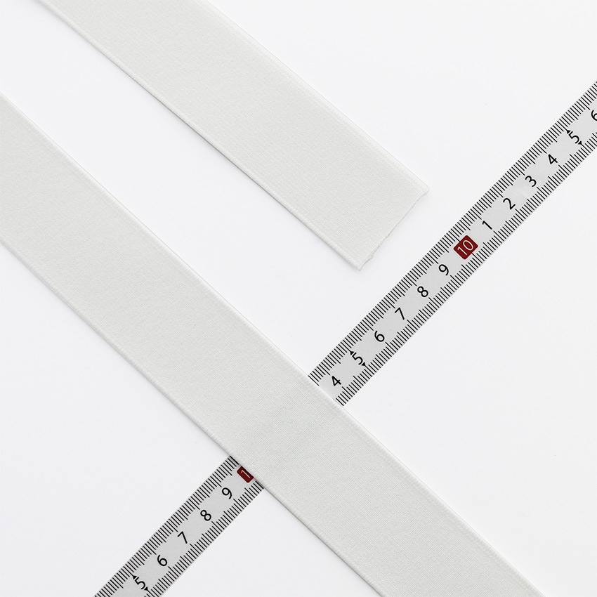 織ゴム 35mm×2.5m 白 TB034