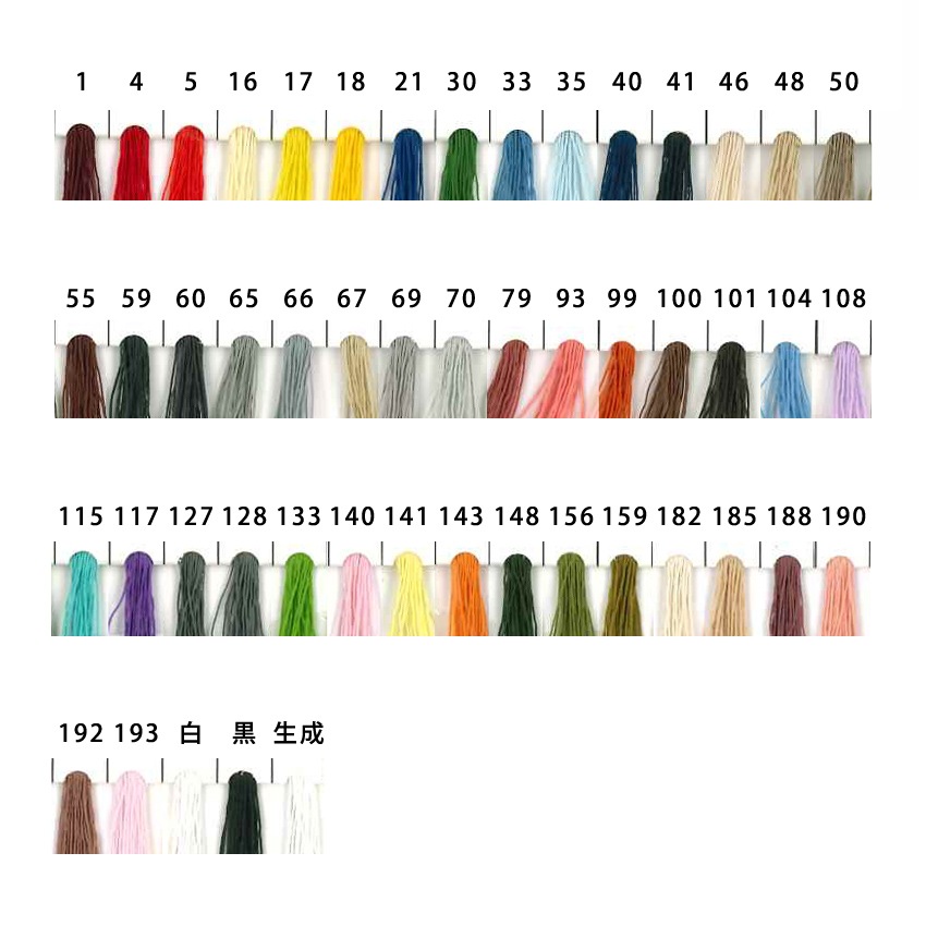 シャッペスパン手縫糸 50番 50m 全50色 | 手縫い糸 | 手芸用品の卸売り