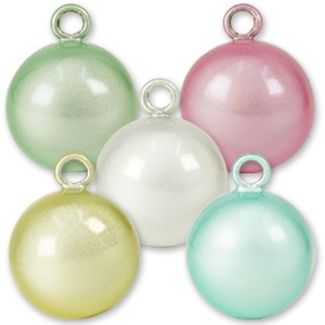 ビーズ　チャーム・パーツ 水琴鈴