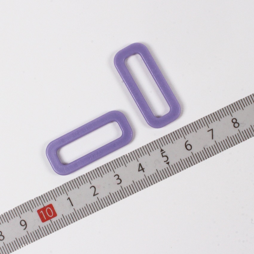 角リング 25mm ラベンダー