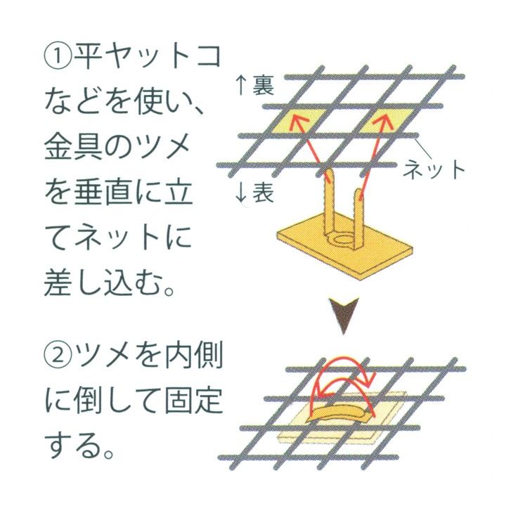 足付きメタルパーツ