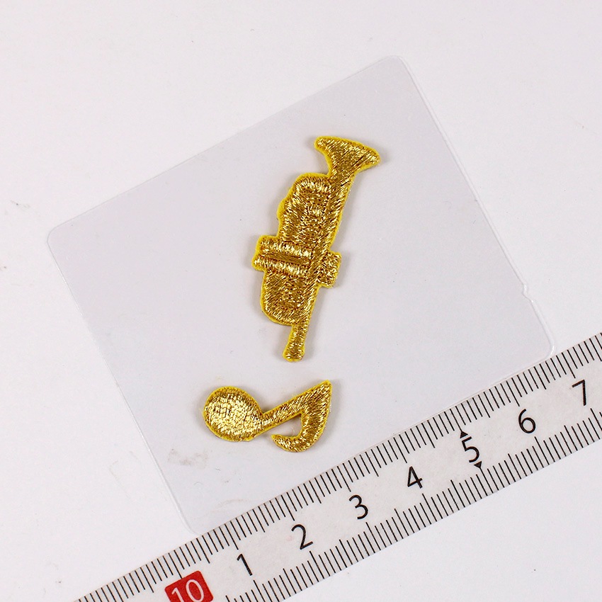 ワッペン 金糸 金糸刺繍 Golden embroidery collection 25061～25065