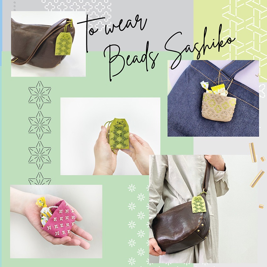 【美品】KUJAKUDO/ビーズ刺繍/総柄/グリーン系色/チェーンハンドバッグ ビーズバッグ 和装用バッグ ガマ口 グリーン フラワー柄 冠婚葬祭