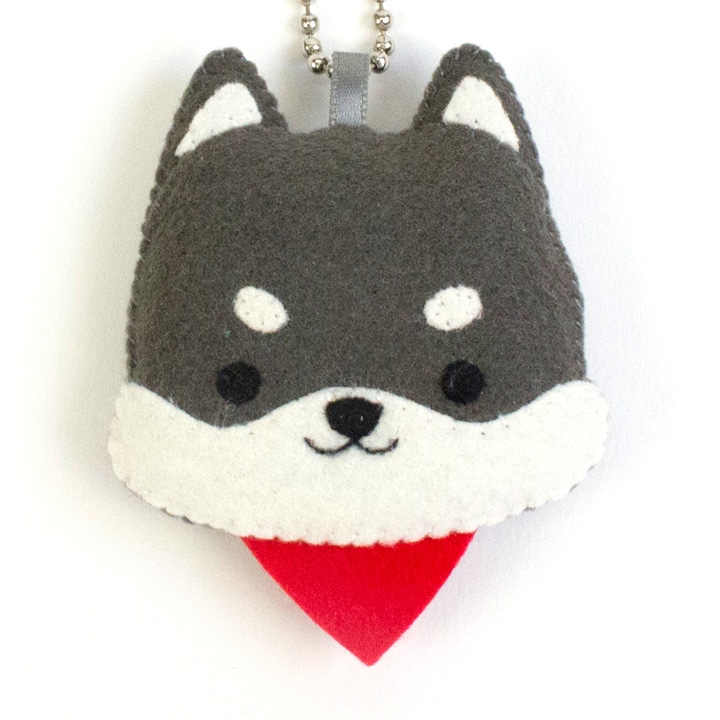 ますこっちょキット くろしば | バッグチャーム | 手芸用品の卸売り