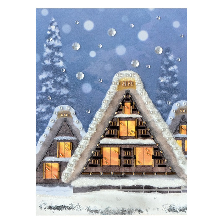 ビーズデコール 雪やこんこ (2月) BHD-150