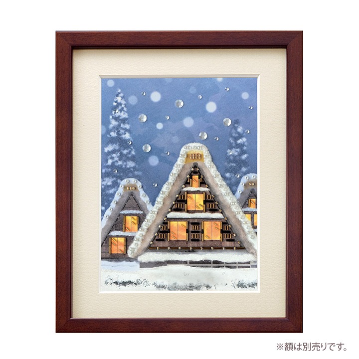 ビーズデコール 雪やこんこ (2月) BHD-150