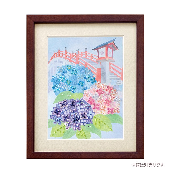 ビーズデコール 紫陽花 (6月) BHD-154