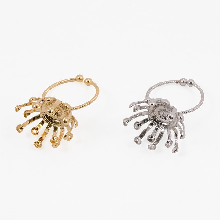 リング台 座金付き ゴールド・シルバー 1ヶ入り