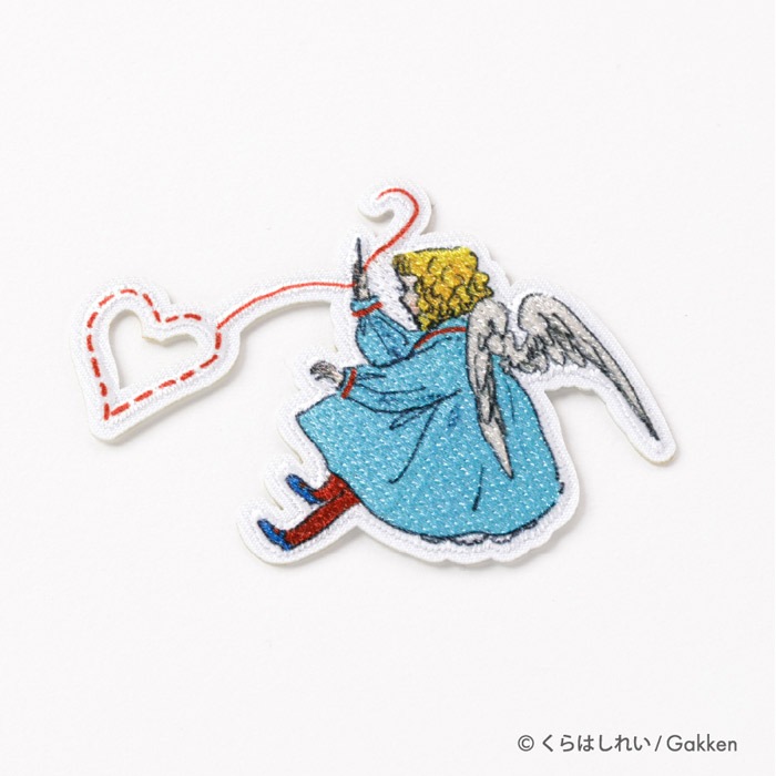 くらはしれい 絵本 刺繍プリント シール＆アイロンワッペン