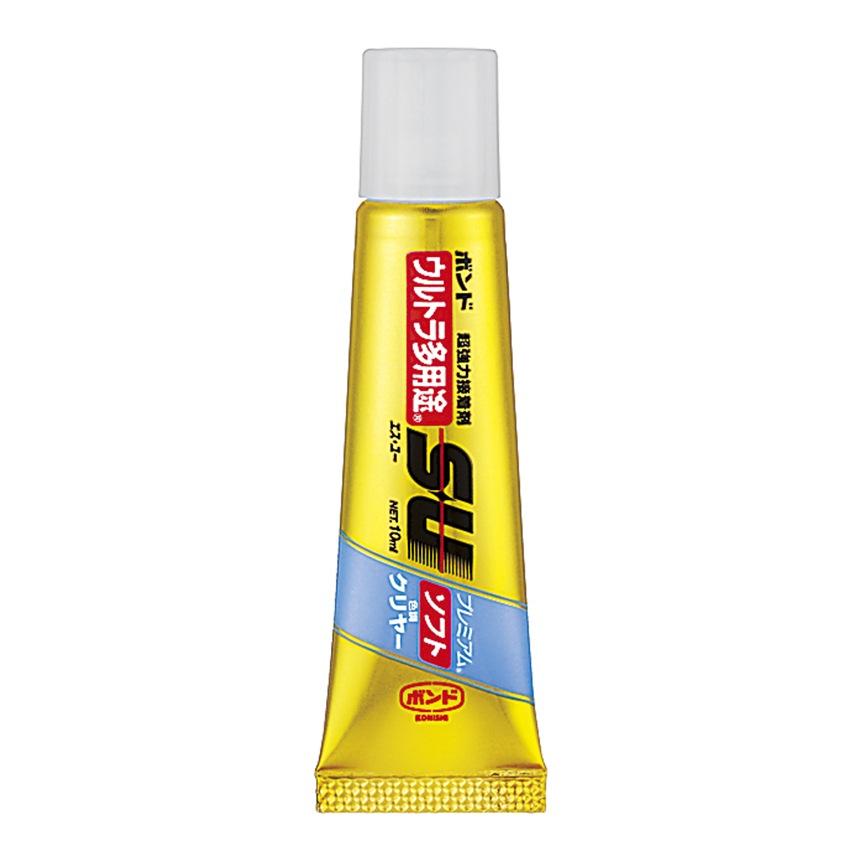 クラフト　用具　接着剤　ボンド ウルトラ多用途S・Uプレミアム ソフト クリヤー 10ml