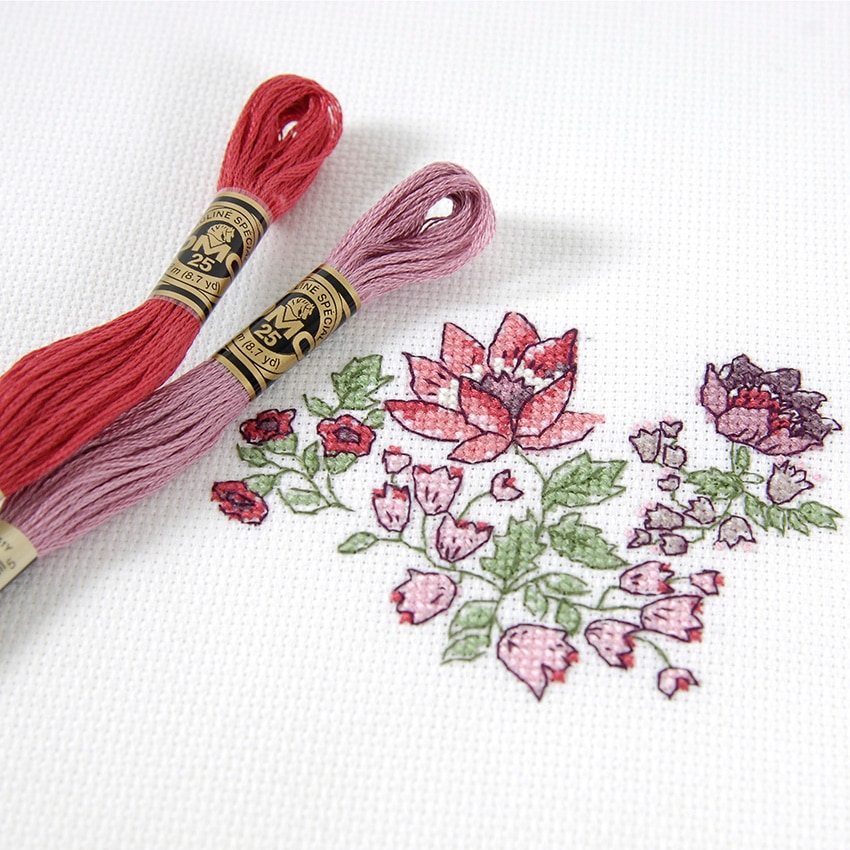 DMC刺繍布 アイーダ 16カウント 60目 38.1×45.7cm カットクロス