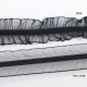 オ―ガンジーサテン両耳フリル 14512 20mm (50cm単位)