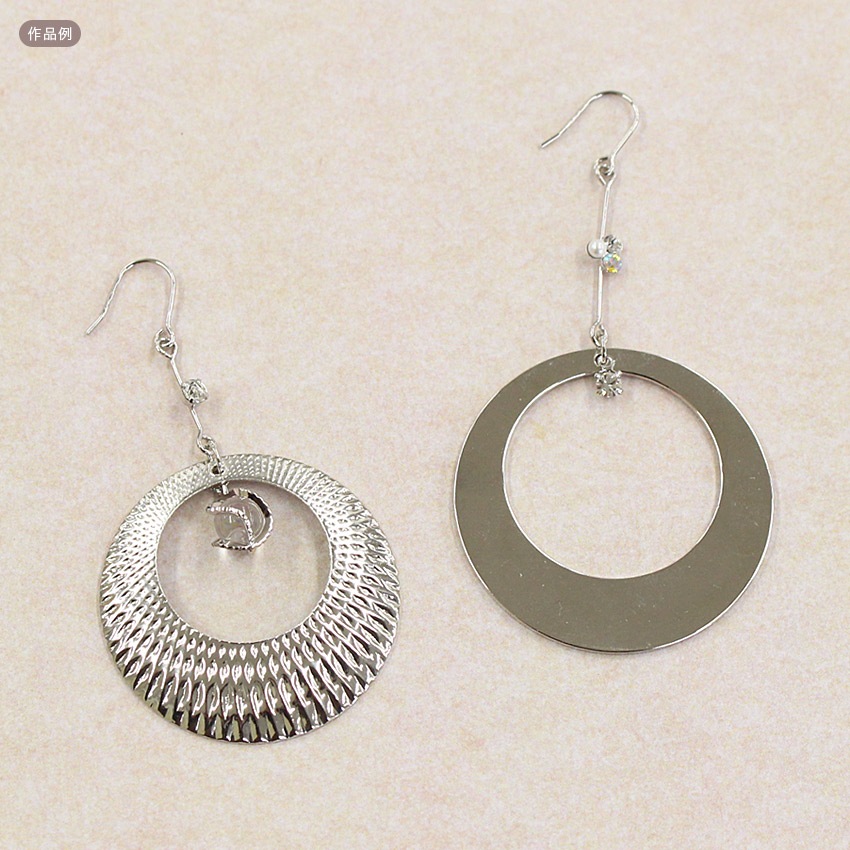 ダブル9ピン ストーン付 約16mm 2ヶ入