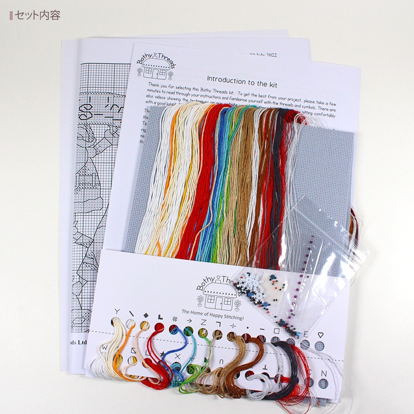 輸入刺しゅうキット Bothy Threads(ボシースレッズ) XKTB7 It's