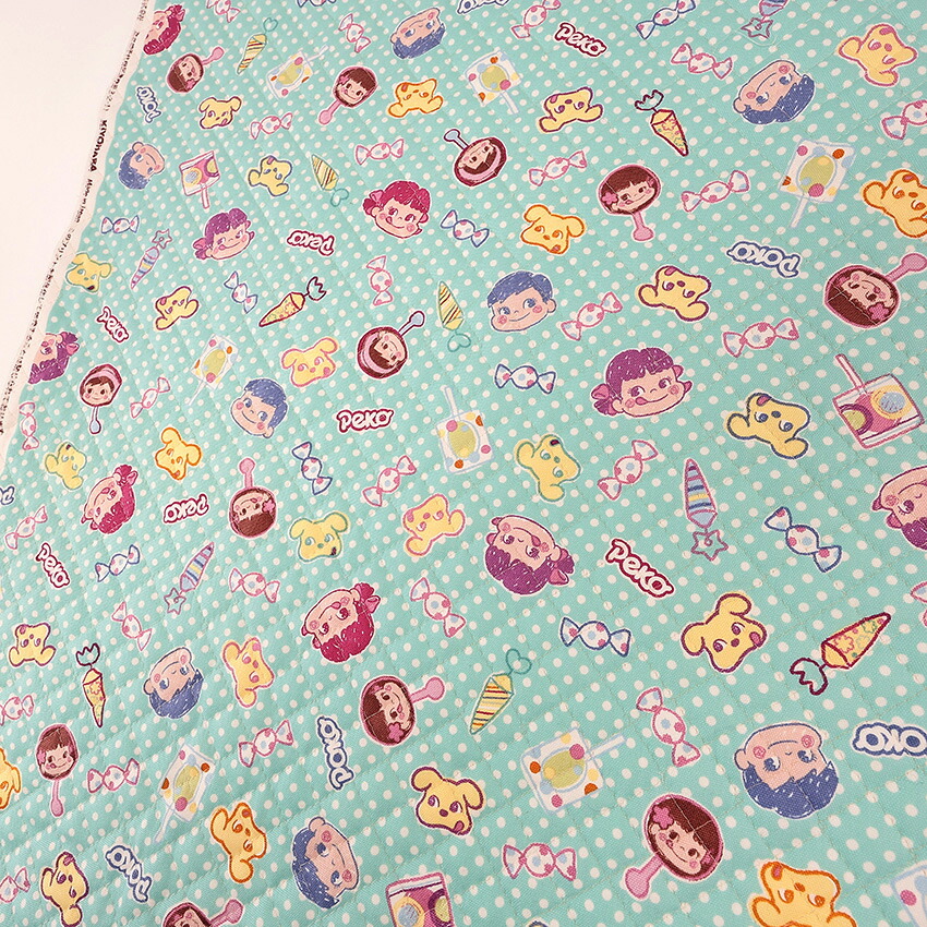 ペコちゃん クレヨン オックスキルト 50cm単位 | その他キャラクター