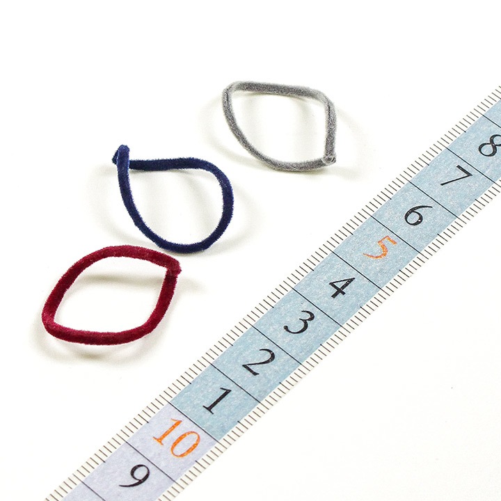 【お買い得品】メタルフロッキーパーツ しずく ひねり 小 24× 17mm