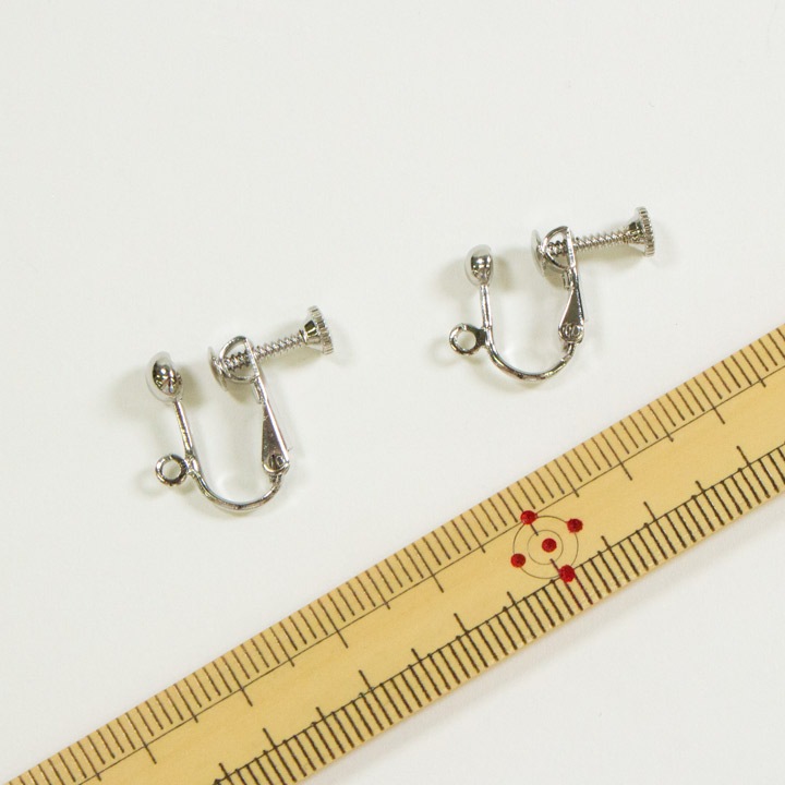 イヤリング金具 カン付ネジバネ | イヤリング・ピアス金具 | 手芸用品
