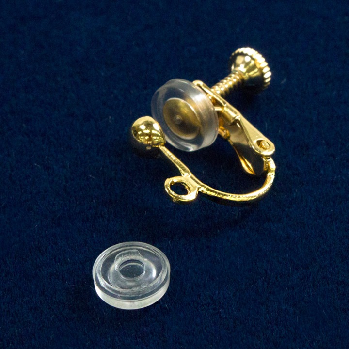 イヤリング金具 カン付ネジバネ | イヤリング・ピアス金具 | 手芸用品