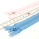 YKKフラットニットファスナー 80cm 25FK-80F ライトピンク ライトブルー 