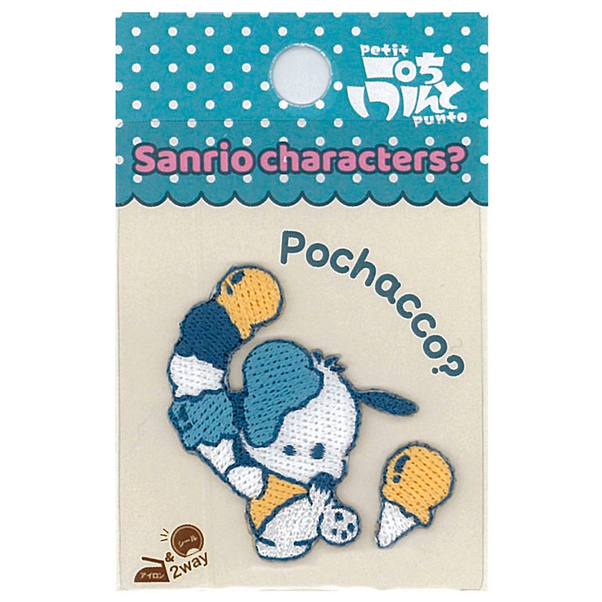サンリオ キャラクターワッペン ポチャッコ