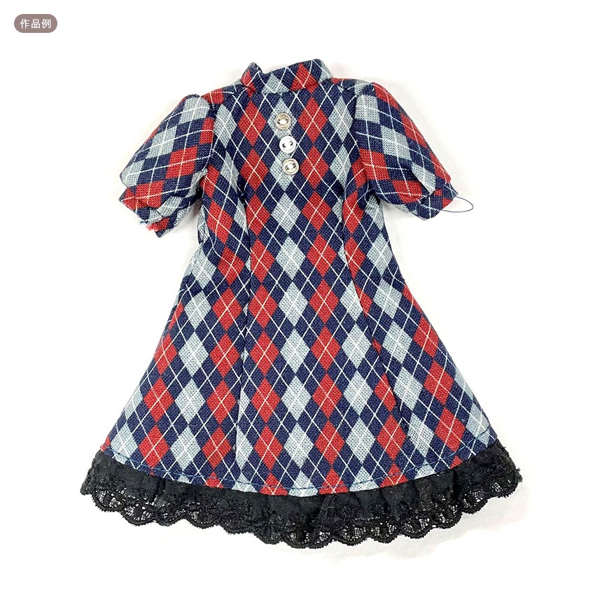 ちいさな世界のちいさな生地 トラッド 34×30cm カットクロス