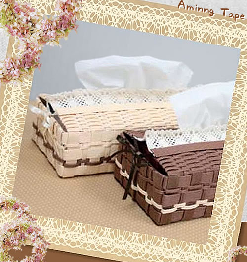 あみんぐテープキット ティッシュケースキット チョコ | 実用小物