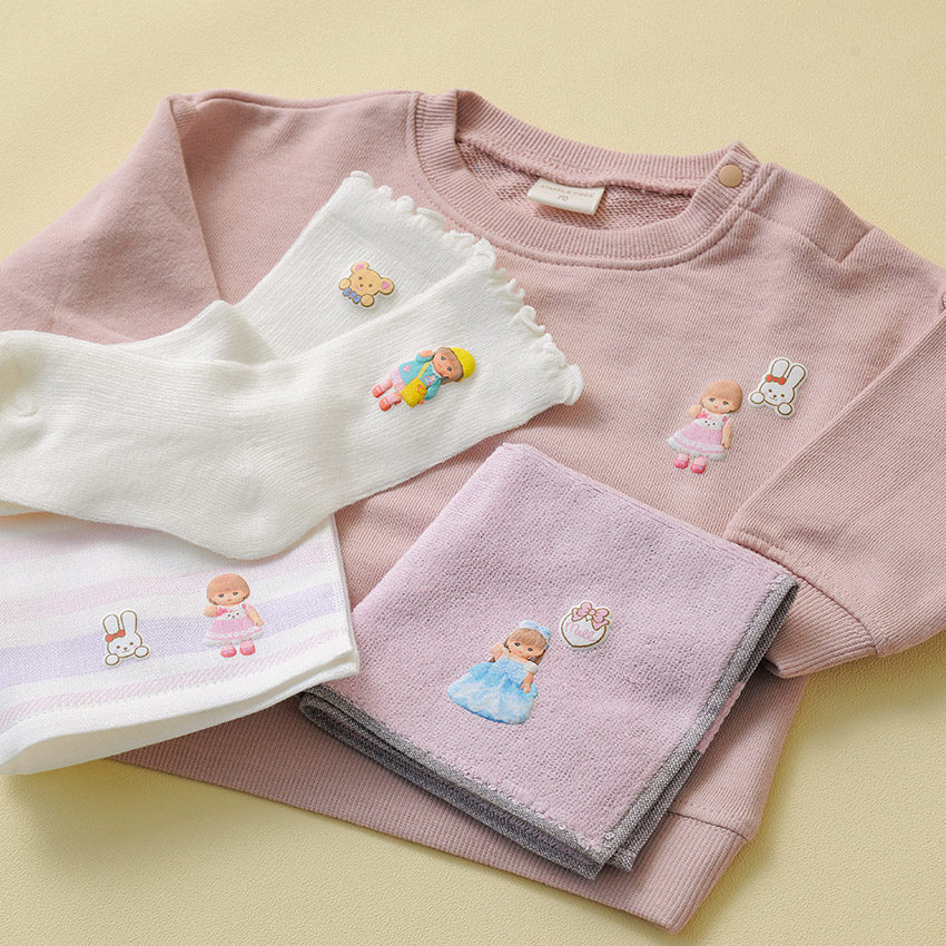 ハマナカ ふくらむ ワッペン メルちゃん アップリケ | おおきめ