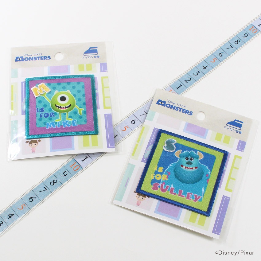 【お買い得品】ディズニーモンスターズインク ワッペン