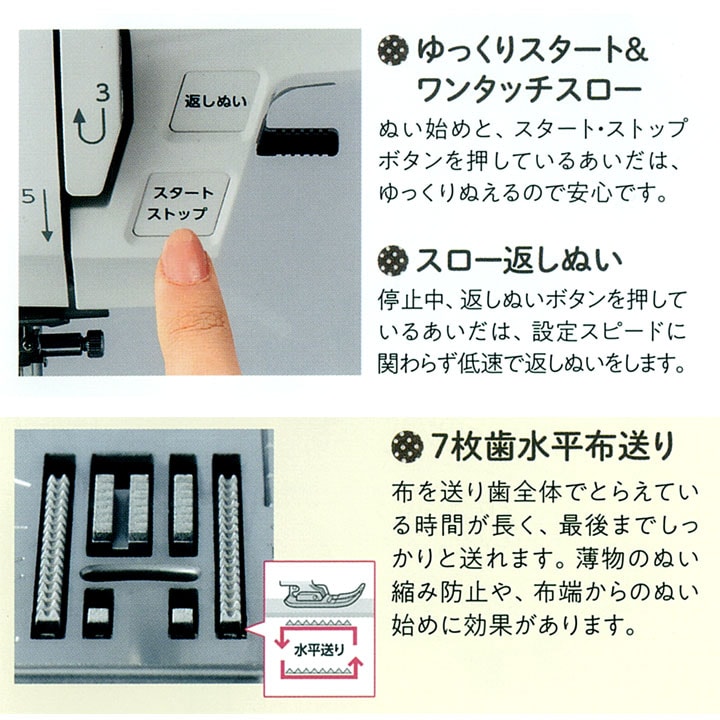 ジャノメ コンピューターミシン JF-870el ジャスミン | 家庭用ミシン
