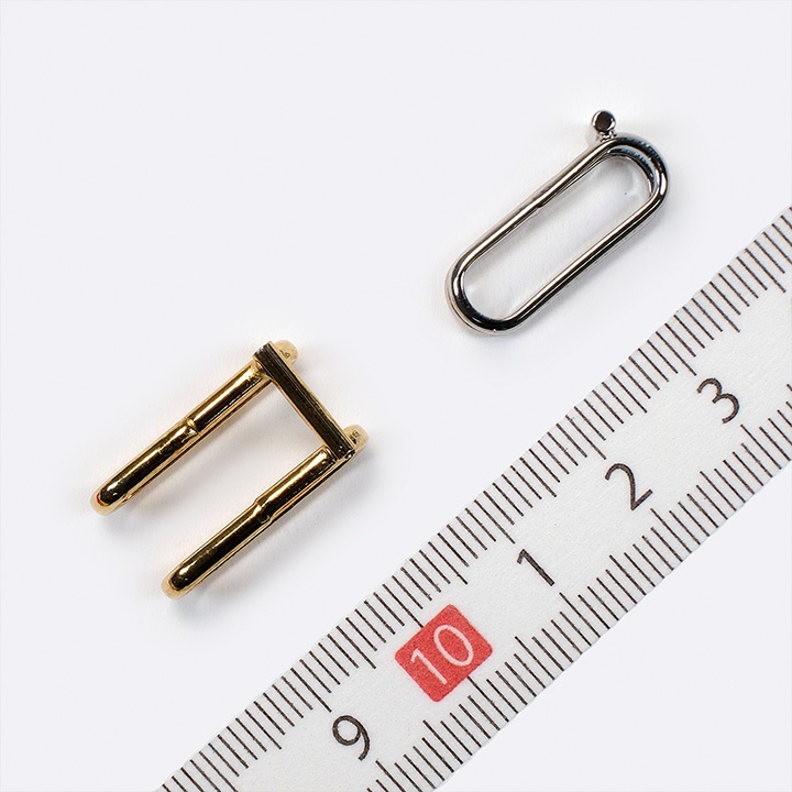 帯留めパーツ パイプ型 20×10mm