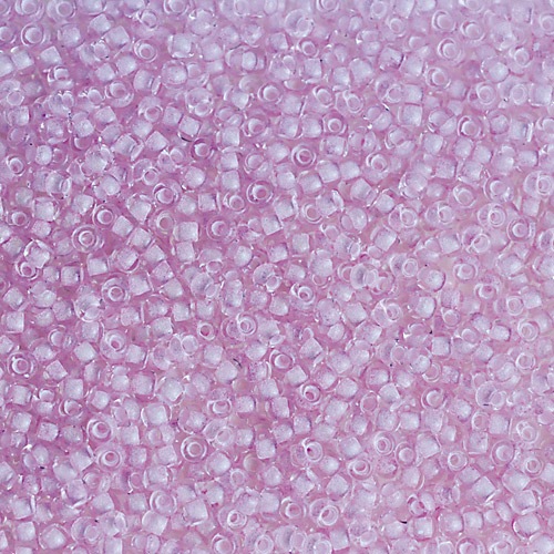 ビーズ　グラスビーズ　丸大　ピカットビーズ パープル 2508