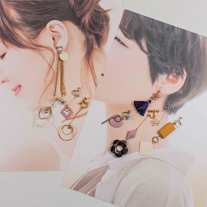 【お買い得品】【新色追加】 メタルカラーコートパーツ くりぬき角(サンド加工) 1穴 24mm