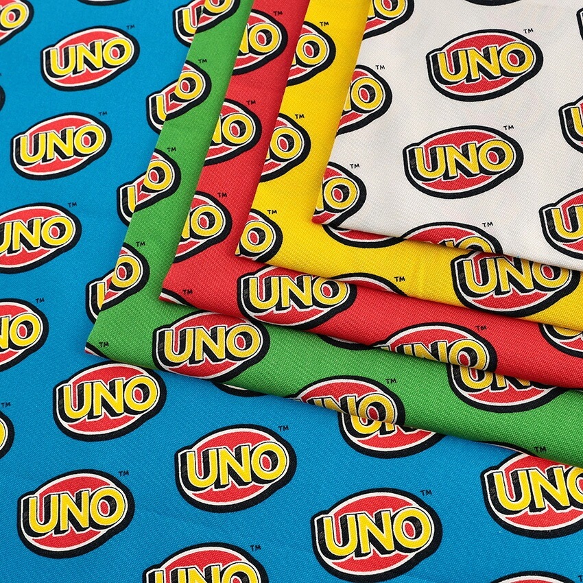 UNO ロゴ柄 オックス 50cm カットクロス | オックス | 手芸用品