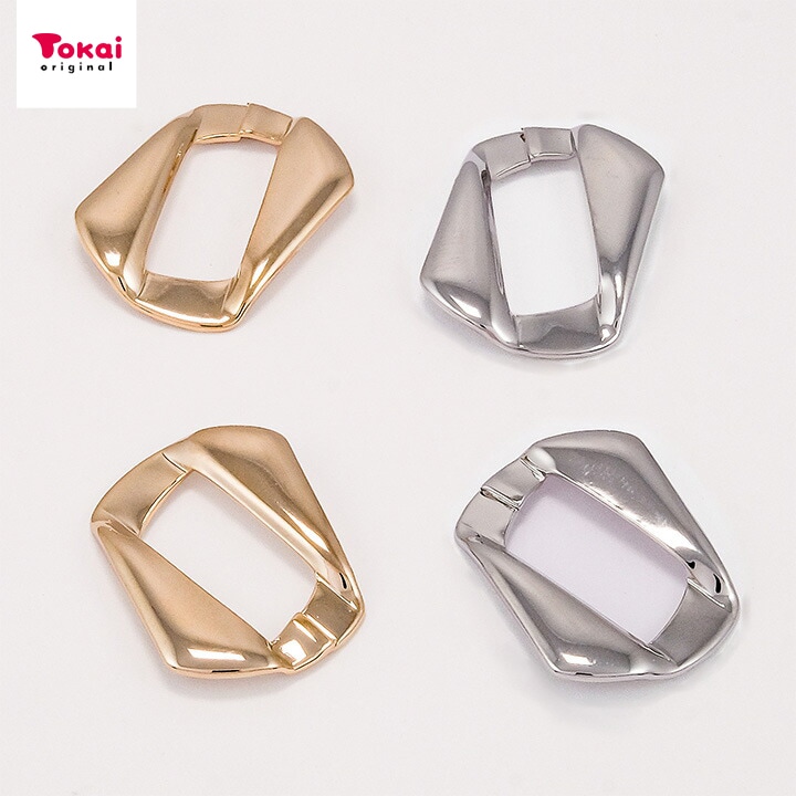 【お買い得品】ツールフリーメタル 六角フープ 約25×18mm 2ヶ