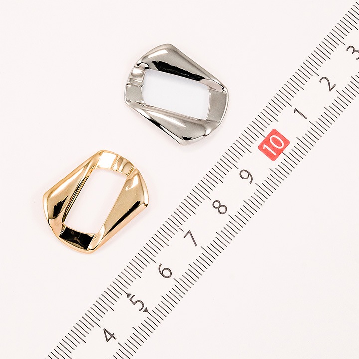 【お買い得品】ツールフリーメタル 六角フープ 約25×18mm 2ヶ