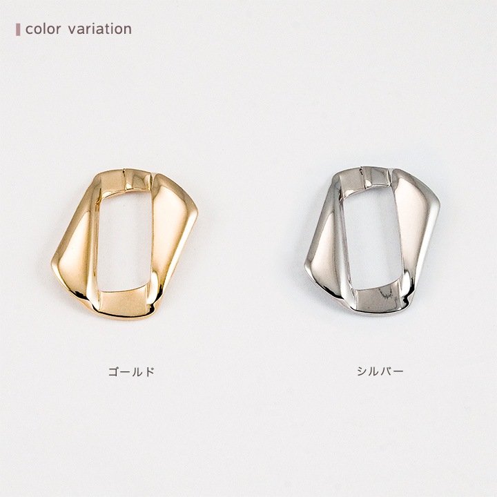 【お買い得品】ツールフリーメタル 六角フープ 約25×18mm 2ヶ