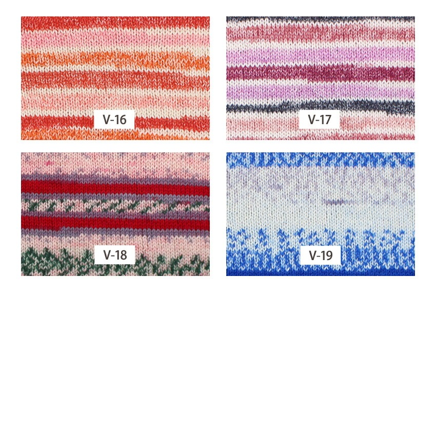 FERNER WOLLE VALENTINSTAGSEDITION (フェルナウール バレンタインカラー)80g 4-fach 中細