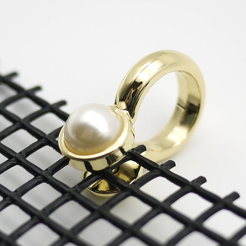 持ち手取り付け金具 パール