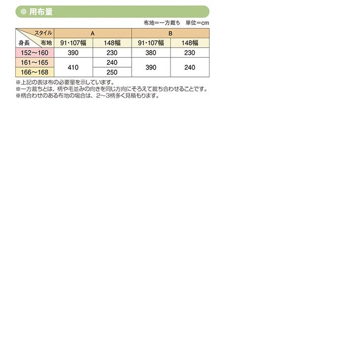 型紙 フィットパターンサン カシュクールギャザーワンピース 6511