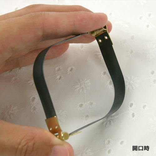 バネ口金 15cm アンティークゴールド 2ヶ入り