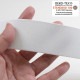 ワイドリッチゴム 巾40mm 白 (50cm単位)