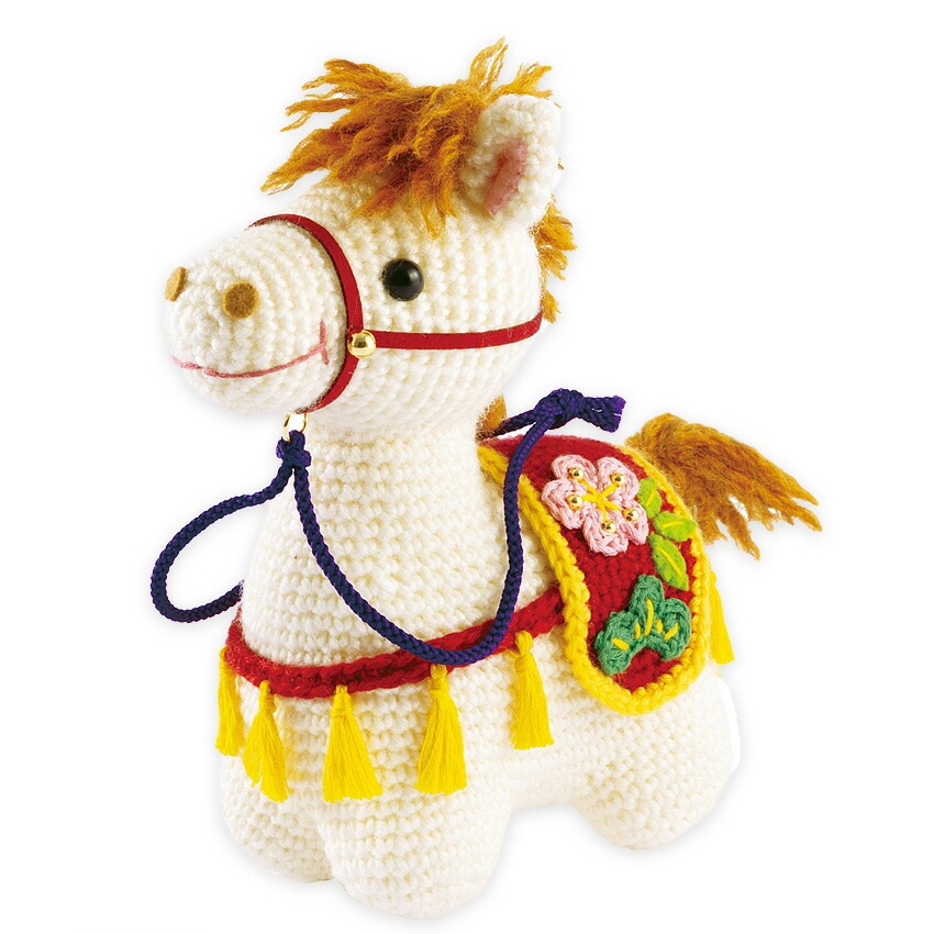 オリムパス 幸運の飾り馬 MK-98 | あみぐるみ | 手芸用品の卸売り