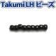 ビーズ　グラスビーズ　TakumiLHビーズ 丸小 49 ぎょく/黒