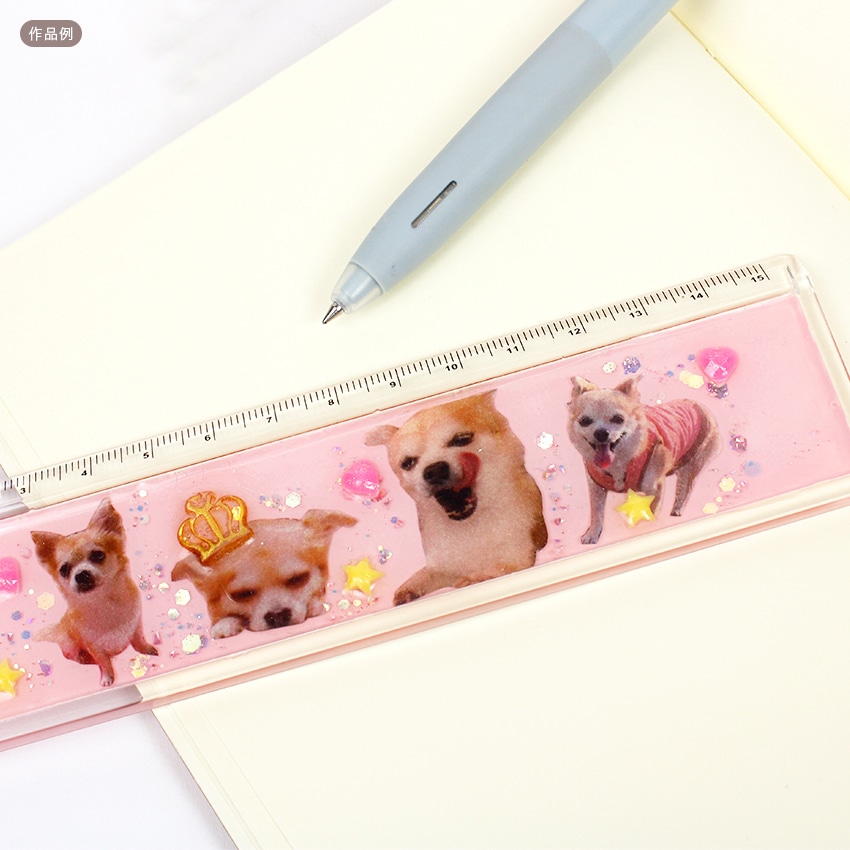 レジン土台パーツ デコレーション定規15cm | ベース材料 | 手芸用品の